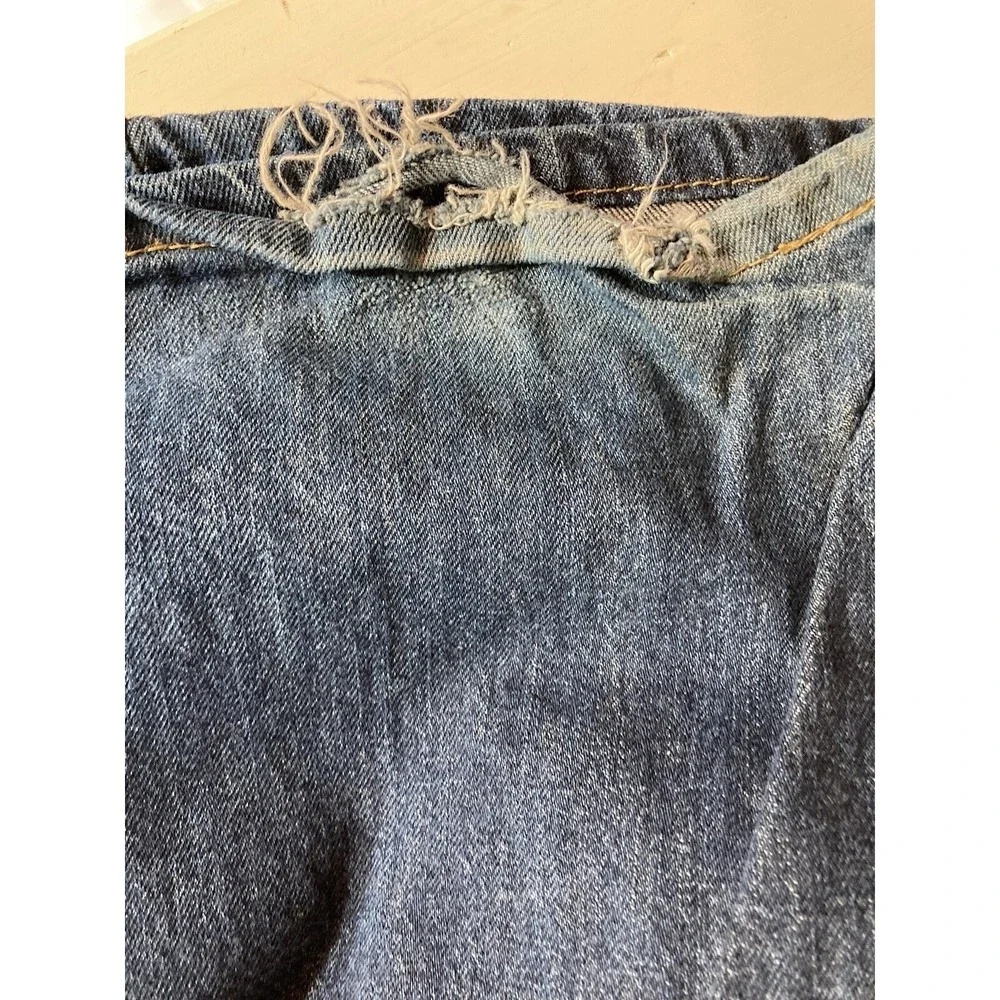 Levis Jeans Mens 42x32 Blue 569  Straight American‎ Cowboy Rodeo Western Denim